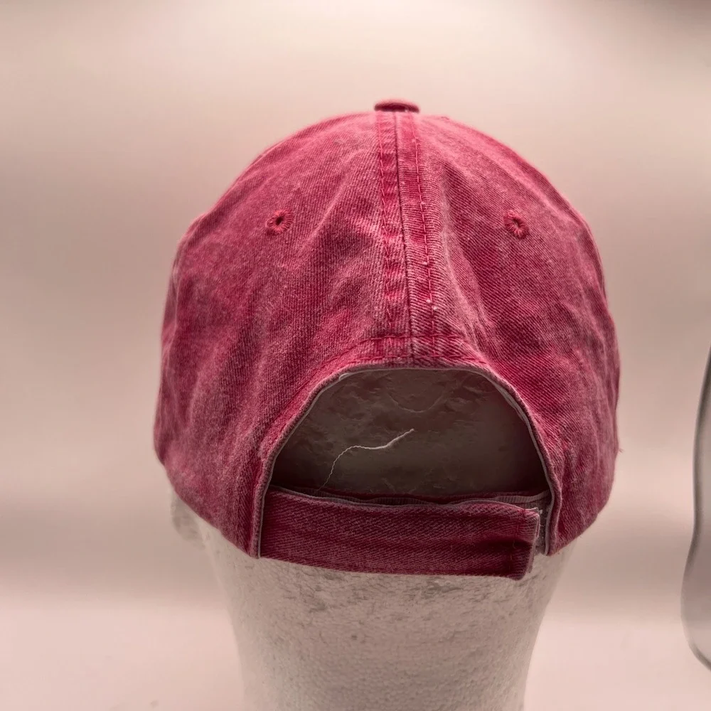 Triangle Sport Headwear Maid of the Mist Niagara Falls Pink Acid Wash Hat Cap